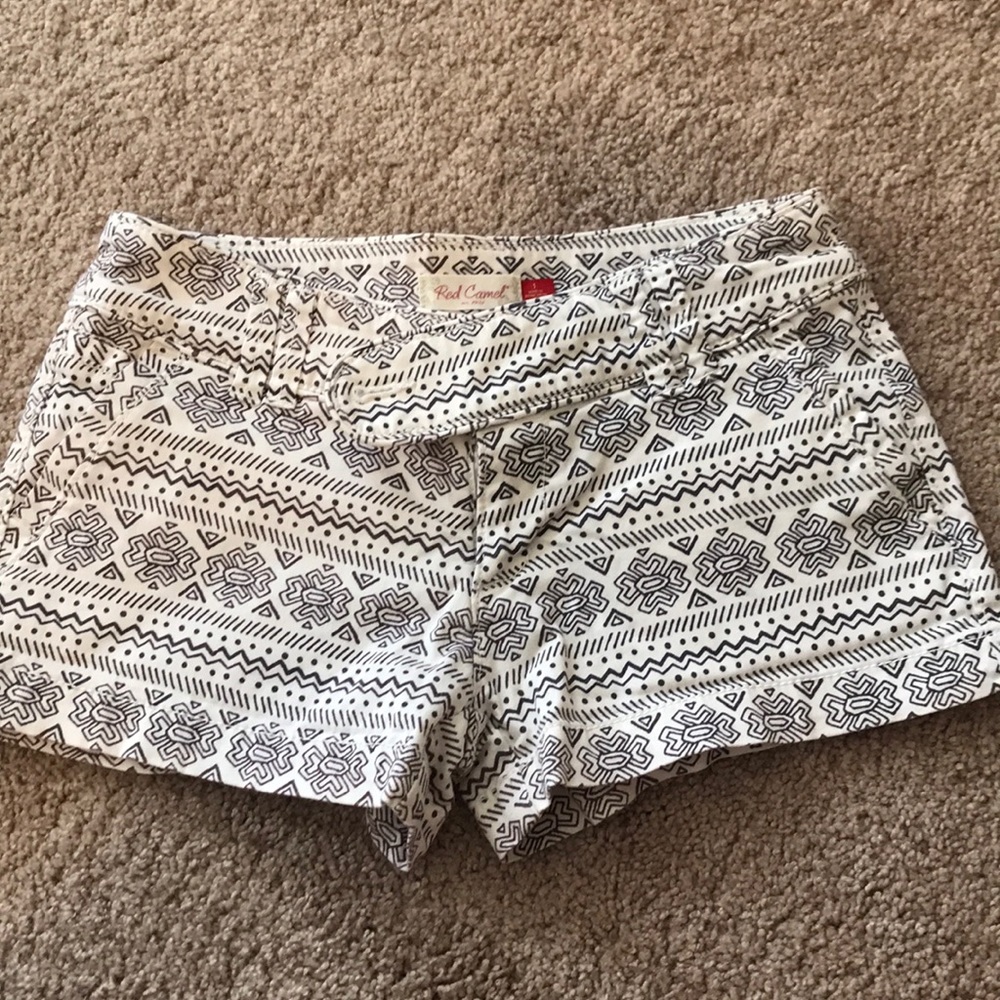 Funky Tribal Red Camel Shorts